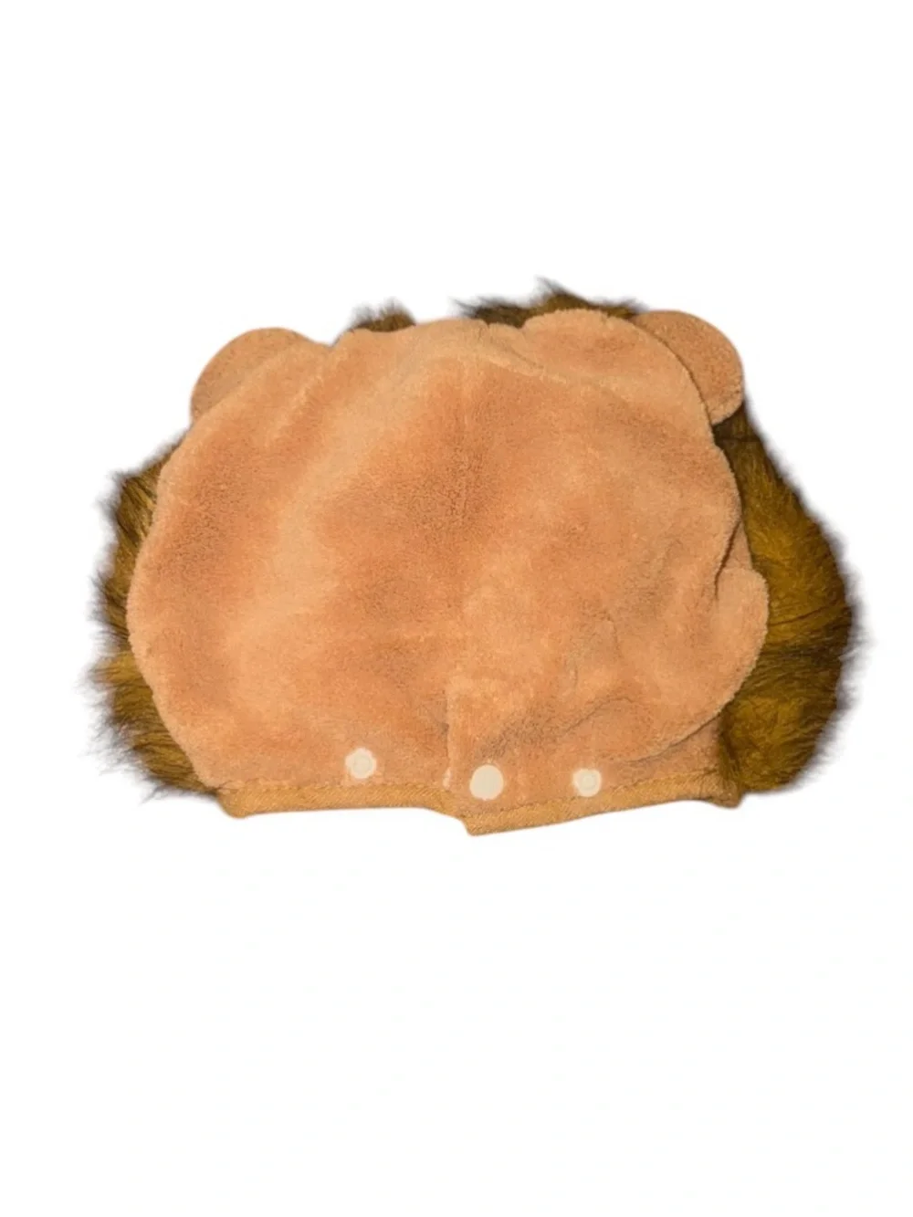 Kids Brown Faux Fur Animal Headpiece Costume Accesory
